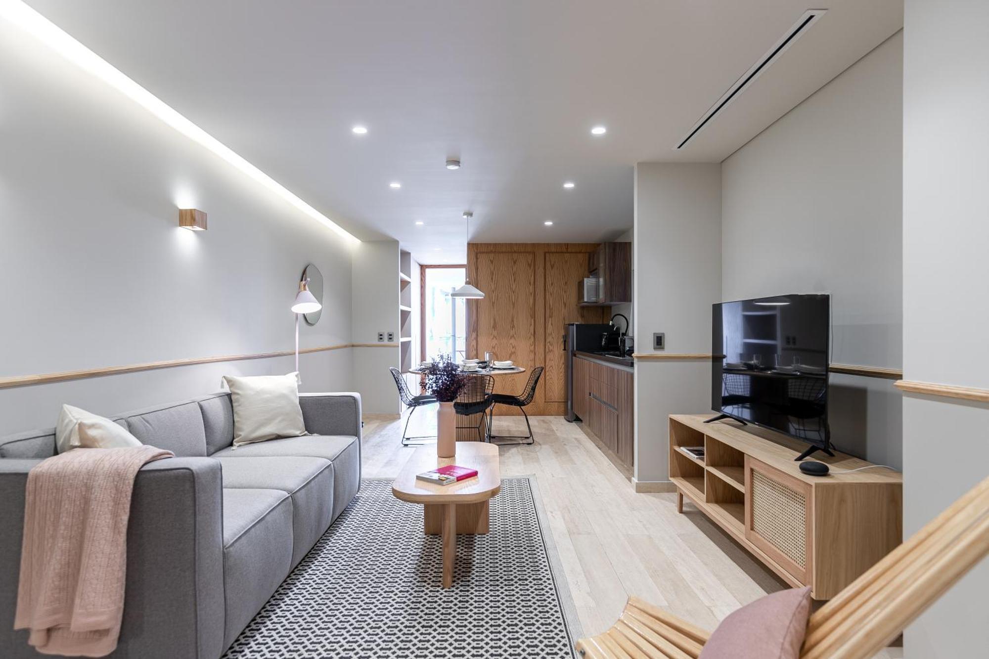 Uliv Antara Apartment Мексико Сити Стая снимка