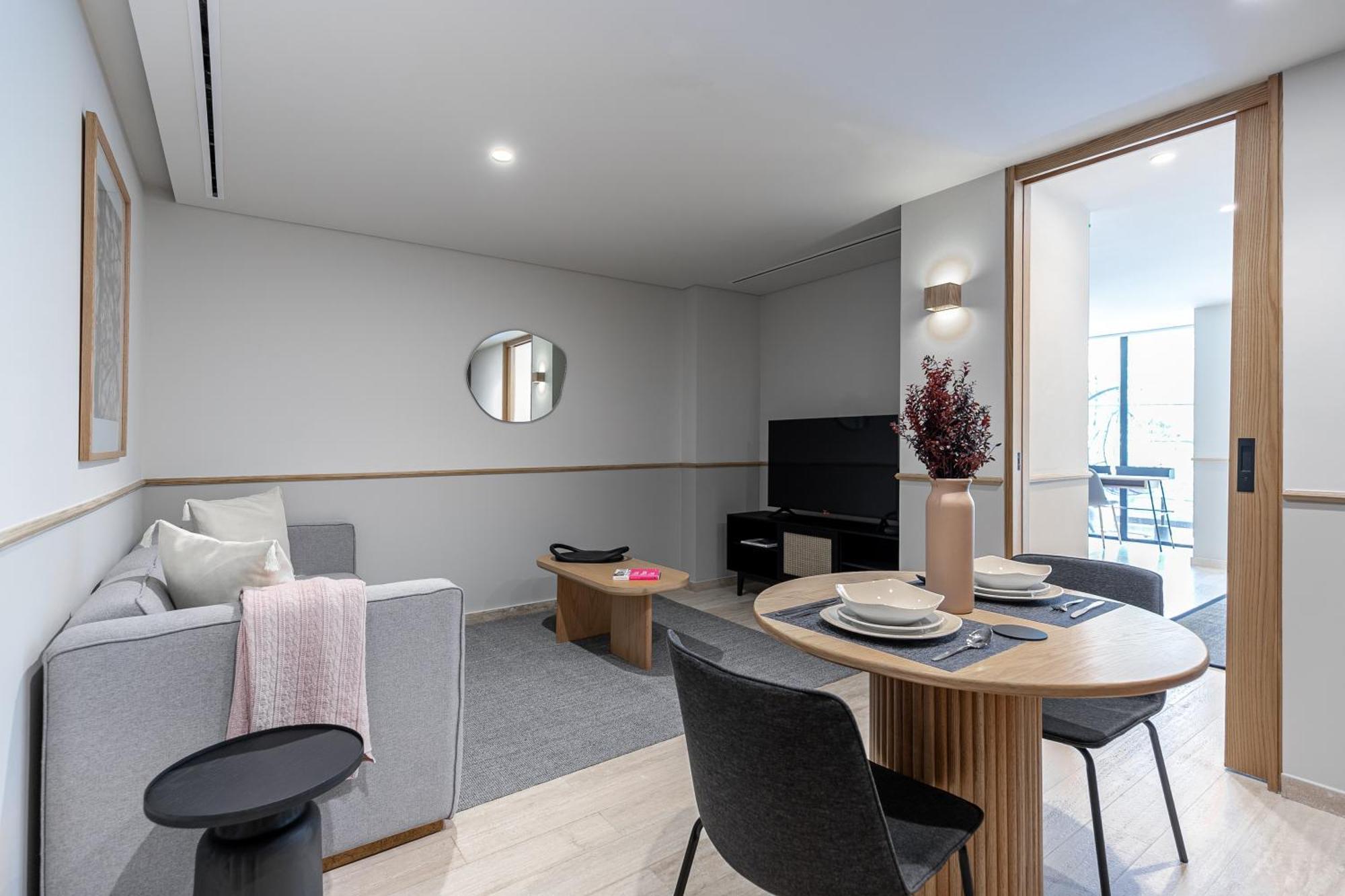 Uliv Antara Apartment Мексико Сити Стая снимка